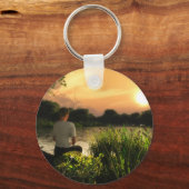 Porte-clés Pêche seul Porte - clé (Recto)