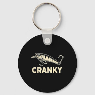 Porte-clés Pêcheur Cranky Crankbait Pêche Pêcheur