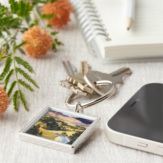 Porte-clés Pêcheur dans la vallée de l'Eden (Côté)
