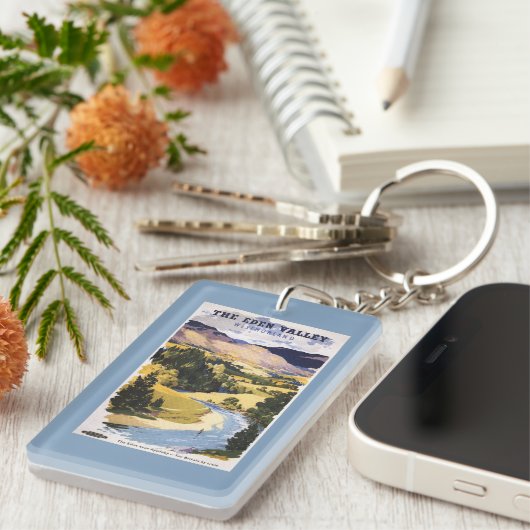 Porte-clés Pêcheur dans la vallée d'Éden (Devant droit)