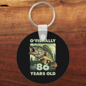 Porte-clés Pêcheur de 86 ans O'fish 86 Pêche 86e B (Recto)