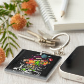 Porte-clés Pêcheur de l'espace (Devant Droit)