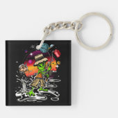 Porte-clés Pêcheur de l'espace (Dos)