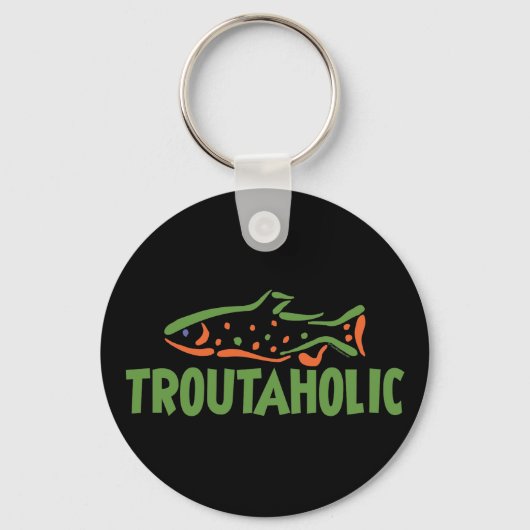 Porte-clés Pêcheur de truites (Recto)