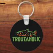 Porte-clés Pêcheur de truites (Recto)
