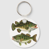 Porte-clés Pêcheurs de basse pêche et pêcheurs (Verso)