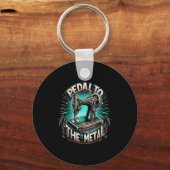 Porte-clés Pedal To The Metal - Funny Sewing Quote (Recto)