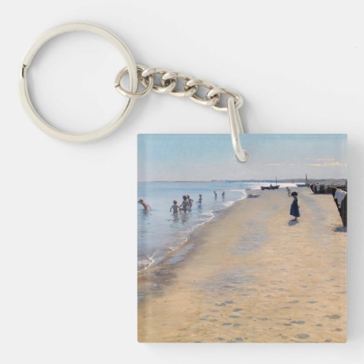 Porte-clés Peder Severin Kroyer - Jour d'été à Skagen Beach (Devant)