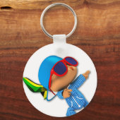 Porte-clés peekaboo numéro 1 superstar (Recto)