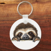 Porte-clés Peeking Sloth (Recto)