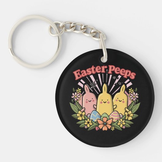 Porte-clés Peeps de Pâques (Devant)