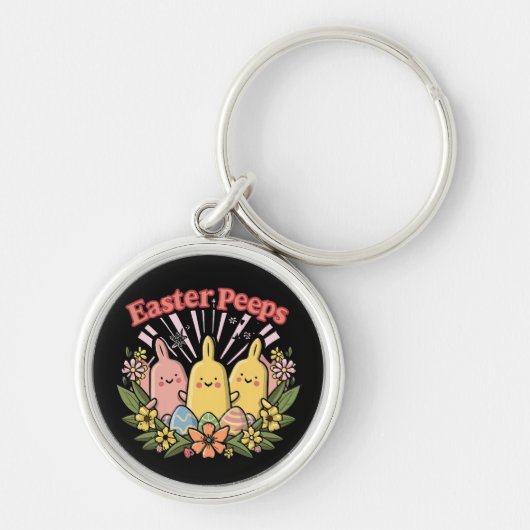 Porte-clés Peeps de Pâques (Devant)