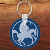 Porte-clés Pégase dans le cercle (Recto)
