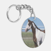 Porte-clés Peignez la position de cheval (Devant gauche)