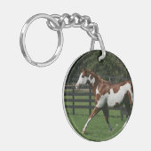 Porte-clés Peignez le cheval courant 1 (Devant gauche)