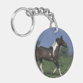 Porte-clés Peignez le cheval courant 2 (Devant gauche)