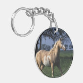 Porte-clés Peignez le cheval tenant 2 (Devant gauche)