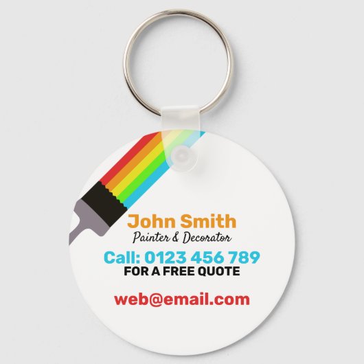 Porte-clés Peintre (Recto)