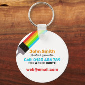 Porte-clés Peintre (Recto)