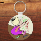 Porte-clés Peintre de la maison de remplacement (Recto)