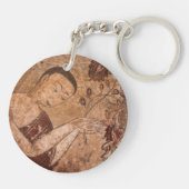 Porte-clés Peinture bouddhiste ancienne (Dos)