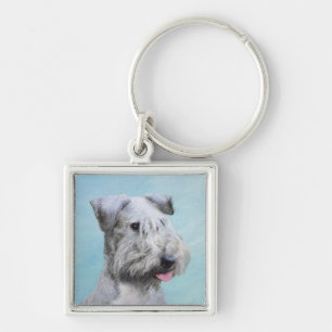 Porte-clés Peinture Cesky Terrier - Cute Original Chien Art