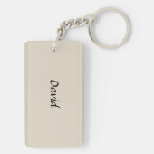 Porte-clés Peinture chinoise Chèvre de bélier Année lunaire Z (Dos)