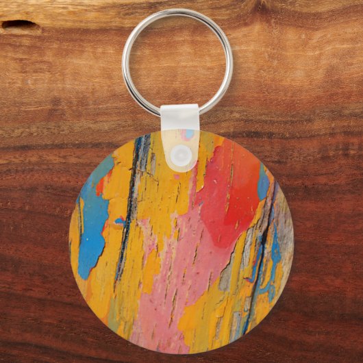Porte-clés Peinture colorée (Recto)