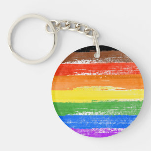 Porte-clés Peinture de fierté LGBTQIA+