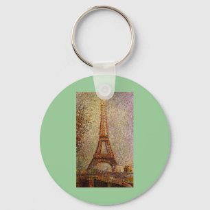 Porte-clés Peinture de Georges Seurat : La Tour Eiffel (1889)