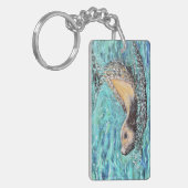 Porte-clés Peinture de lion de mer (Devant gauche)