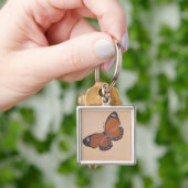 Porte-clés Peinture de papillon (main)