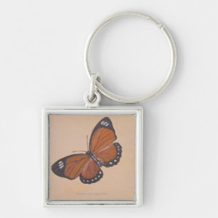 Porte-clés Peinture de papillon