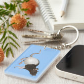 Porte-clés Peinture de rat pour animaux (Devant droit)