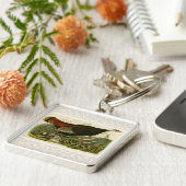 Porte-clés Peinture d'oiseaux sauvages de Turquie Audubon (Côté)