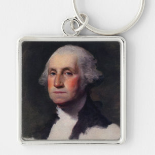Porte-clés Peinture du président américain George Washington