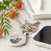 Porte-clés Peinture écossaise Terrier - Cute Original Chien A (Côté )