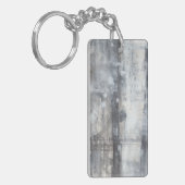 Porte-clés Peinture gris contemporaine (Devant gauche)