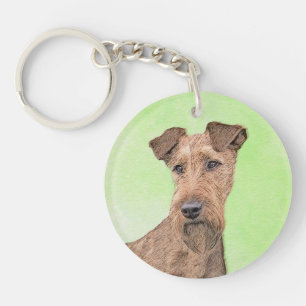 Porte-clés Peinture Irlandaise Terrier - Cute Original Chien 