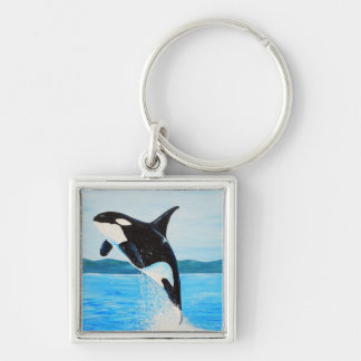 Porte-clés Peinture Orca