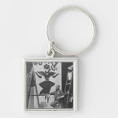 Porte-clés Peinture robuste de Dudley une affiche (Devant)