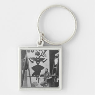 Porte-clés Peinture robuste de Dudley une affiche