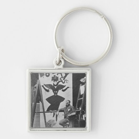 Porte-clés Peinture robuste de Dudley une affiche (Devant)