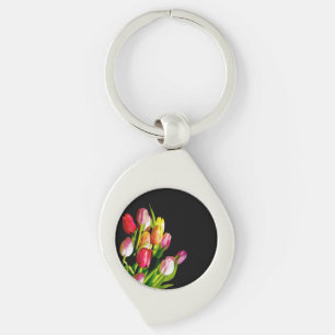 Porte-clés Peinture Tulip - Art Fleur original