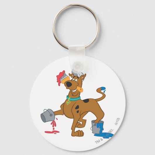 Porte-clés Peintures Scooby-Doo (Recto)