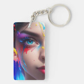 Porte-clés Pékin Porte - clé acrylique (Dos)