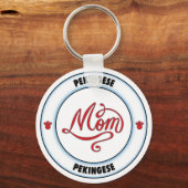 Porte-clés PEKINGESE maman (Recto)