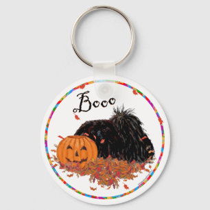 Porte-clés Pékinois Halloween
