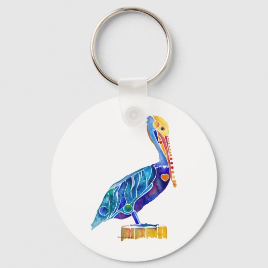 Porte-clés Pélican (Recto)