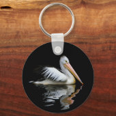 Porte-clés Pélican blanc (Recto)